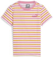 Tricou pentru copii Puma Ess+ Summer Camp Aop Tee Fast Pink, s.110