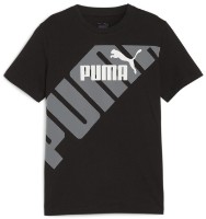 Tricou pentru copii Puma Power Graphic Tee B Puma Black, s.152
