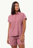 Женская рубашка Jack Wolfskin Karana Shirt W Pink, s.L