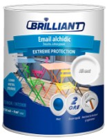 Эмаль Brillant Extreme Protection 0.75L White Mat