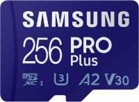 Сard de memorie Samsung Micro SD PRO Plus 256Gb Class 10 UHS-I U3 + SD adapter (MB-MD256SA)