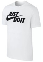 Мужская футболка Nike Shirt Sportswear Just Do It Swoosh Tee White, s.M