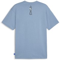 Tricou bărbătesc Puma X Playstation Elevated Tee Zen Blue, s.L imaginea #2 — magazin online Desire.md
