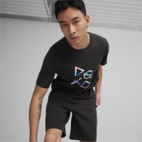 Tricou bărbătesc Puma X Playstation Graphic Tee Puma Black, s.XL imaginea #3 — magazin online Desire.md