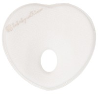 Pernă pentru bebeluși Kikka Boo Heart Airknit White (31106010128)