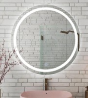 Oglindă baie Bayro Elipso 800x800 Led Touch (115264)