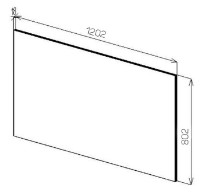 Oglindă baie Bayro Modern 1200x800 О (109400) imaginea #3 — magazin online Desire.md