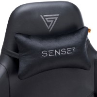 Scaun gaming Sense7 Spellcaster Senshi Edition XL Black imaginea #5 — magazin online Desire.md