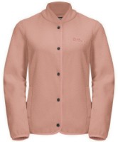 Женская толстовка Jack Wolfskin Light Curl Jkt W Pink, s.M