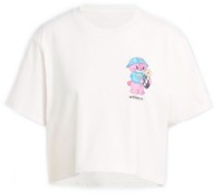 Tricou de dame Adidas Adiorb Crop Tee White, s.XS