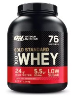 Proteină Optimum Nutrition Gold Standard 100% Whey Delicious Strawberry 2270g
