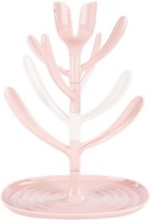 Uscator de biberoane KikkaBoo Tulip Pink (31302020076)