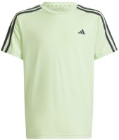 Tricou pentru copii Adidas U Tr-Es 3S T Semi Green Spark, s.152