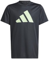 Tricou pentru copii Adidas U Tr-Es Logo T Carbon, s.128