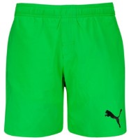 Slip de înot pentru copii Puma Swim Boys Medium Length Shorts 1P Fluo Green, s.128
