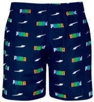 Детские плавки Puma Swim Boys Printed Logo Mid Shorts 1P Navy Combo, s.116