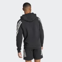Мужская толстовка Adidas M Fi 3S Hd Black/White, s.L фото №3 — интернет-магазин Desire.md