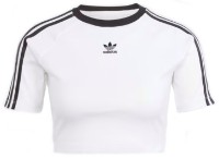 Женская футболка Adidas W 3S Baby T White, s.M