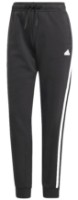 Pantaloni spotivi de dame Adidas W Fi 3S Reg Pt Black, s.XL