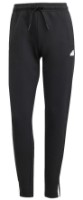 Pantaloni spotivi de dame Adidas W Fi 3S Slim Pt Black, s.XL