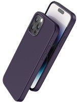 Husa de protecție Hoco Pure Series Silicone Magnetic Protective Case iPhone 15 Pro Max Purple