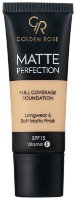 Тональный крем для лица Golden Rose Matte Perfection Foundation N2
