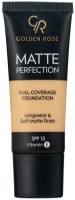 Тональный крем для лица Golden Rose Matte Perfection Foundation W4