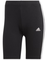 Pantaloni scurți dame Adidas Essentials 3-Stripes Bike Black, s.XL