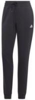 Pantaloni spotivi de dame Adidas Essentials Linear French Terry Cuffed Joggers Black, s.XS
