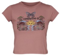 Женская футболка Converse Blooming Skate Tee Pink, s.XL фото №1 — интернет-магазин Desire.md