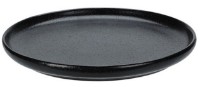 Сервировочное блюдо Siaki Glaze Finish Black 21cm (51366)