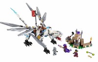 Set de construcție Lego Ninjago: Titanium Dragon (70748)