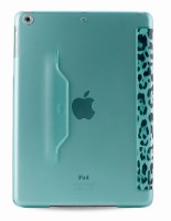 Husa pentru tableta JustCavalli Leopard for iPad Air (JCIPAD5LEO1GRN)