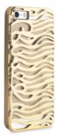 Husa de protecție JustCavalli Perforated zebra for iPhone 5/5S (JCIPC5PZEBRAGOLD)
