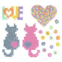 Мозайка Knorr Prandell Melting Beads Set Pastel 3000pcs фото №2 — интернет-магазин Desire.md
