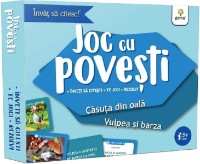 Cartea Joc cu povesti. Casuta din oala. Vulpea si barza (9786060563211)
