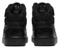 Bocanci pentru copii Nike Court Borough Mid 2 Gs Black s.38.5 imaginea #2 — magazin online Desire.md
