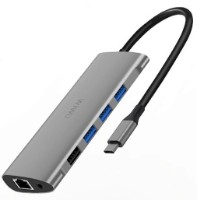 Док-станция WiWU Alpha 11 in 1 Gray