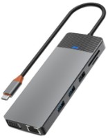 Док-станция WiWU Linker Series A12 in 1 Gray