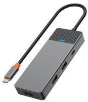 Разветвитель WiWU Linker Series A721HD Gray