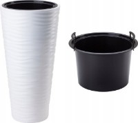 Цветочный горшок Form Plastic Sahara Dunes Slim (2724-011) фото №2 — интернет-магазин Desire.md