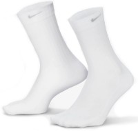 Женские носки Nike W Sheer Crew Socks White/Light Smoke Grey, s.M