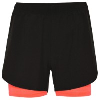 Женские шорты Roly Lanus 6655 Black/Fluor Coral, s.L