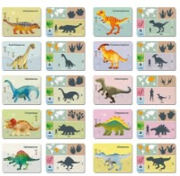 Joc educativ AS Magnet Box Dinosaurs (1029-64066)