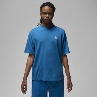 Мужская футболка Nike M Jordan Brand Snkr Ptch Ss Crew Blue, s.S фото №1 — интернет-магазин Desire.md