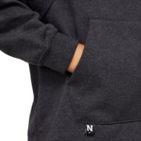 Детская толстовка Nike B Nk Df Athl Flc Po Hoodie Black/Heather Grey/White, s.XS фото №4 — интернет-магазин Desire.md
