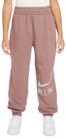 Детские спортивные штаны Nike G Nsw Ft Air Pant Smokey Mauve/Platinum Violet, s.XS