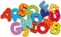 Развивающий набор Djeco Magnetics Big Letters 38pcs DJ03100 фото №1 — интернет-магазин Desire.md