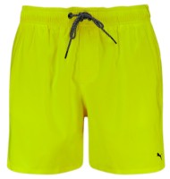 Slip de înot pentru bărbați Puma Swim Men Medium Length Swim Shorts 1P Electric Lime, s.S
