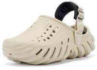 Шлёпанцы детские Crocs Echo Clog Bone/Black/Beige, s.36-37 фото №4 — интернет-магазин Desire.md